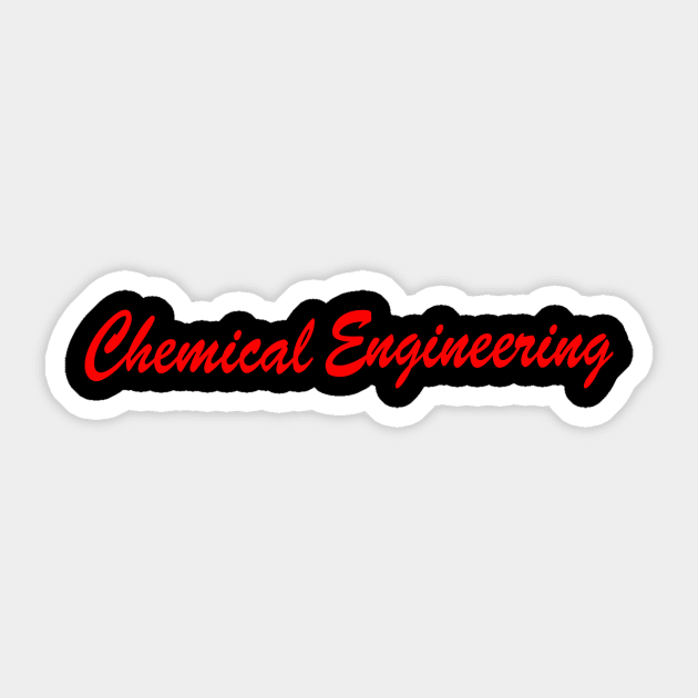 chemical engineering, chemist engineer handwritten design Sticker by PrisDesign99